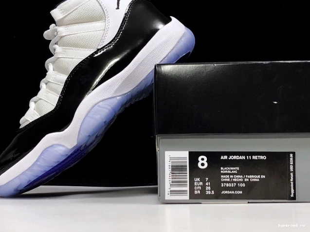 "Concord" Retro 378037-100 Jordan 11 2018 Air 1202